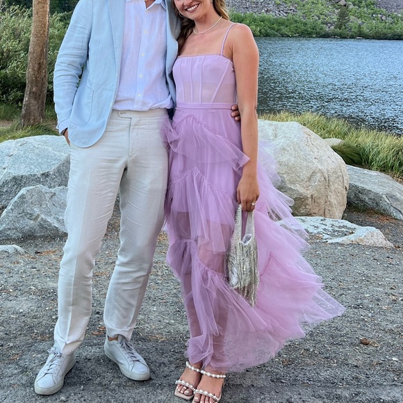 Dresses & Skirts - Corset Tulle Gown in Orchid
BCBGMAXAZRIA